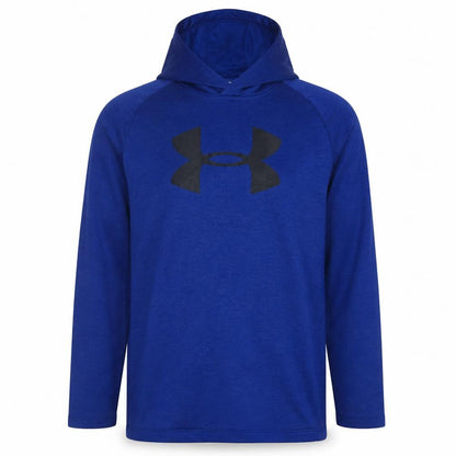 Mens UK Size M Under Armour Blue Pullover Hoodie