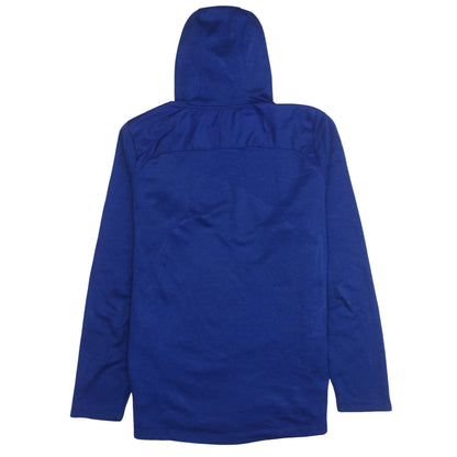 Mens UK Size M Under Armour Blue Pullover Hoodie