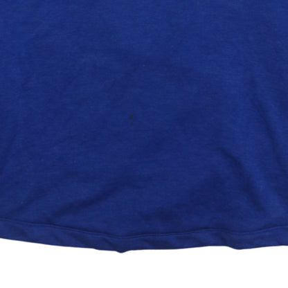 Mens UK Size M Under Armour Blue Pullover Hoodie