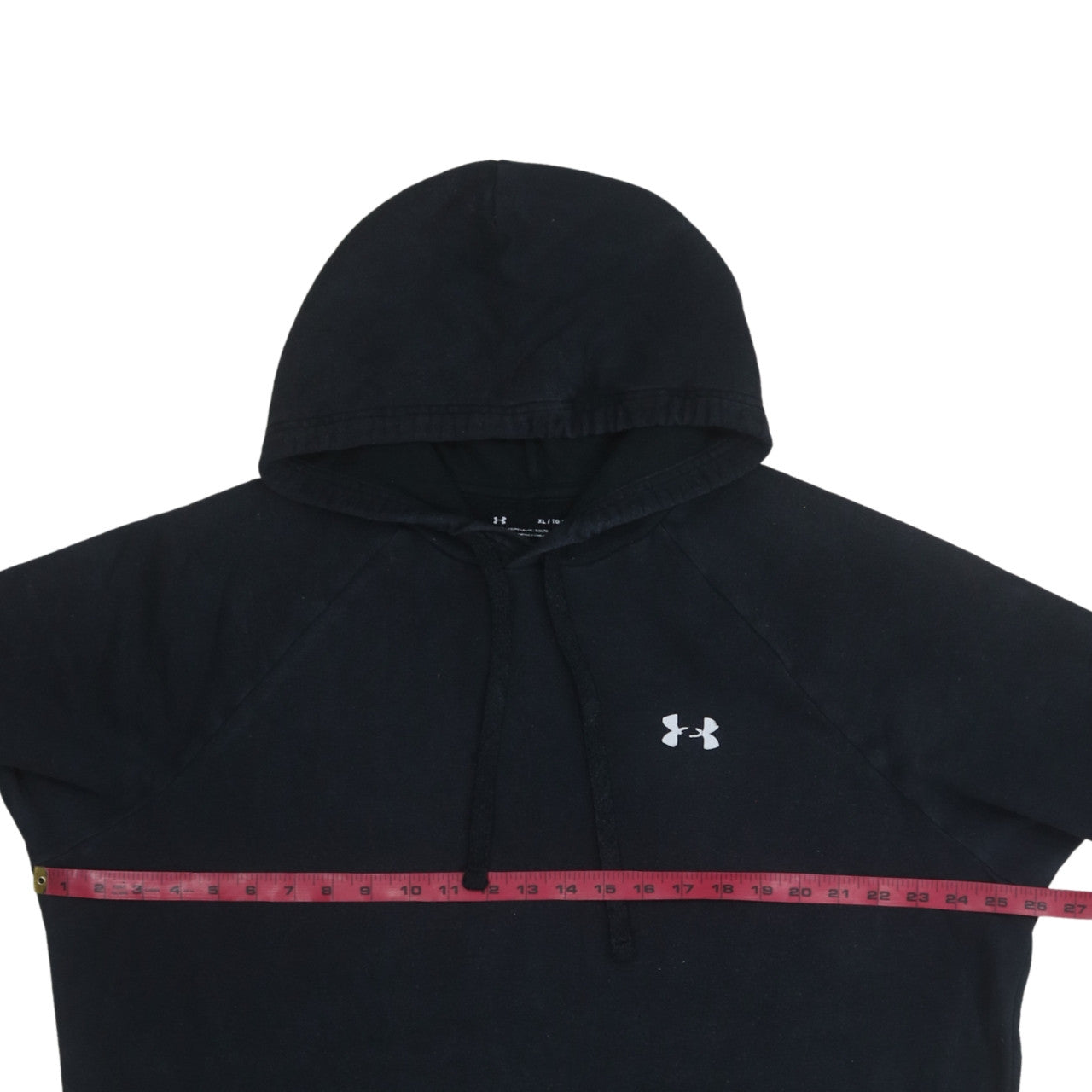 Mens UK Size XL Under Armour Black Pullover Hoodie