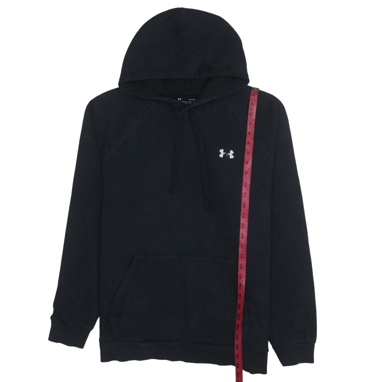 Mens UK Size XL Under Armour Black Pullover Hoodie