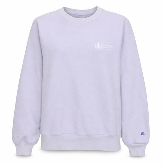 Womens UK Size M Champion Purple Pullover Sweatshirt
