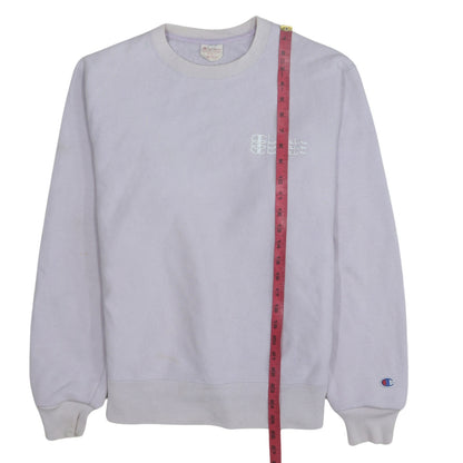 Womens UK Size M Champion Purple Pullover Sweatshirt