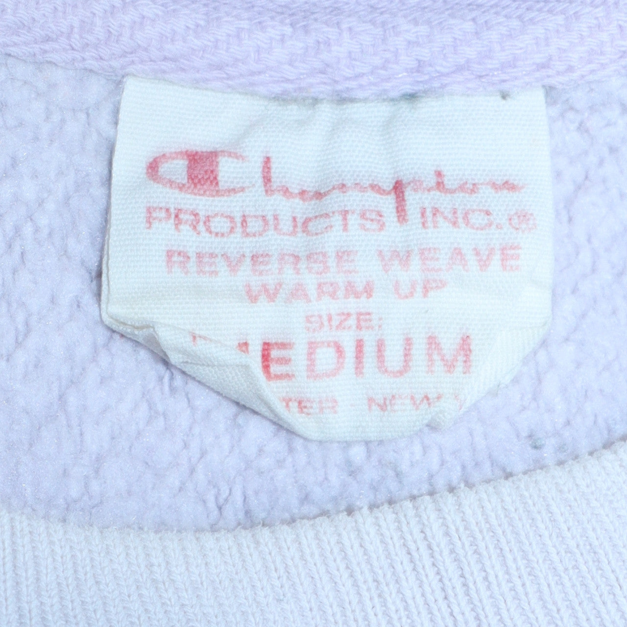 Womens UK Size M Champion Purple Pullover Sweatshirt