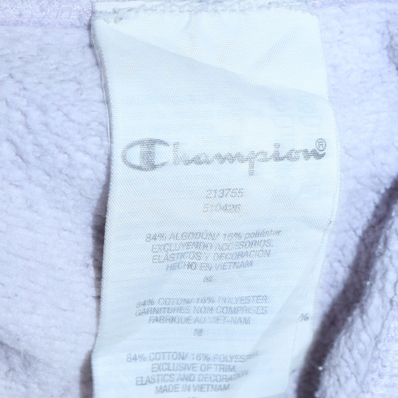 Womens UK Size M Champion Purple Pullover Sweatshirt