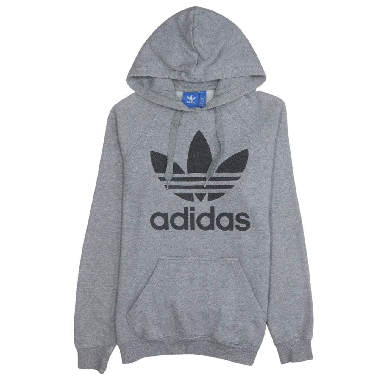 Mens UK Size S adidas Grey Pullover Hoodie
