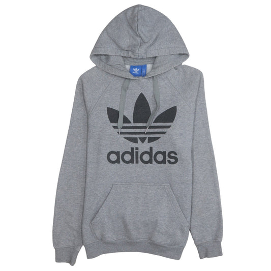 Mens UK Size S adidas Grey Pullover Hoodie