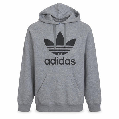 Mens UK Size S adidas Grey Pullover Hoodie