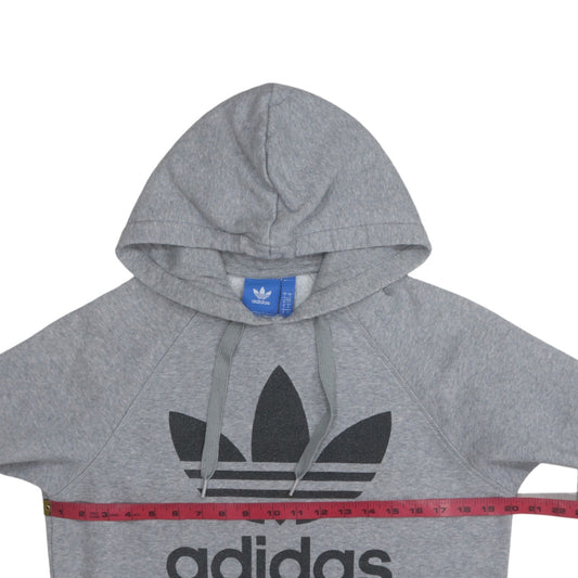 Mens UK Size S adidas Grey Pullover Hoodie
