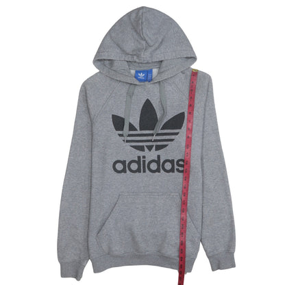Mens UK Size S adidas Grey Pullover Hoodie