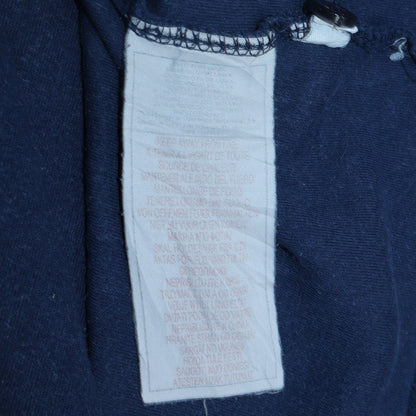 Nike Men's Blue Regular Fit Cotton Short Sleeve Polo Shirt Size M