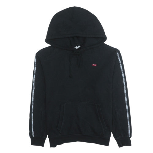 Mens UK Size XS Levi's Black Pullover Hoodie