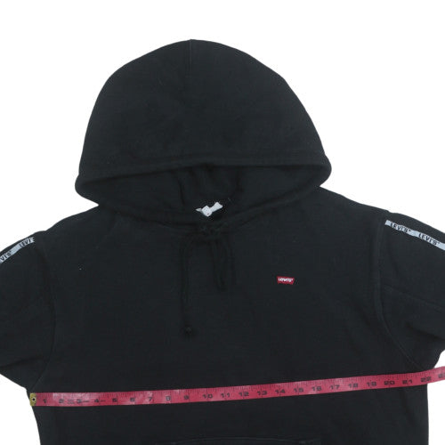 Mens UK Size XS Levi's Black Pullover Hoodie