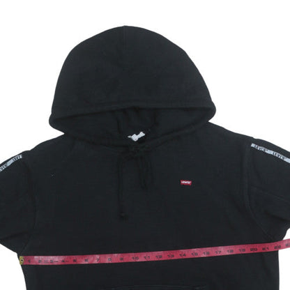 Mens UK Size XS Levi's Black Pullover Hoodie