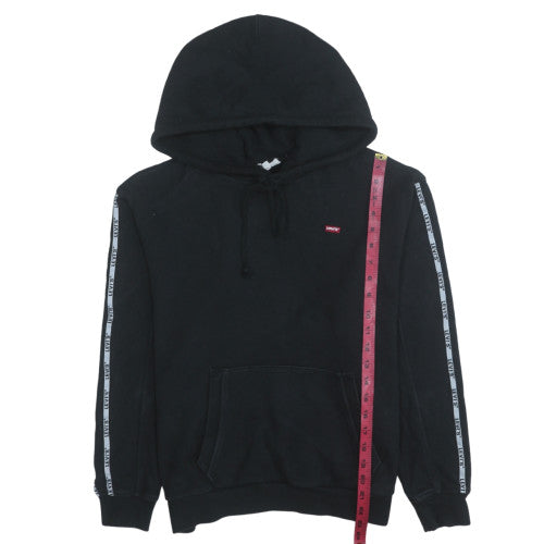 Mens UK Size XS Levi's Black Pullover Hoodie