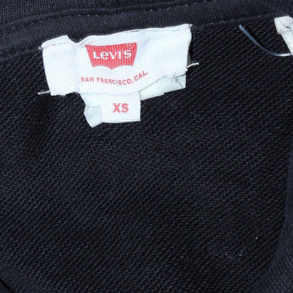 Mens UK Size XS Levi's Black Pullover Hoodie