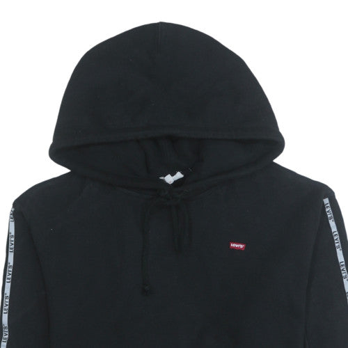 Mens UK Size XS Levi's Black Pullover Hoodie