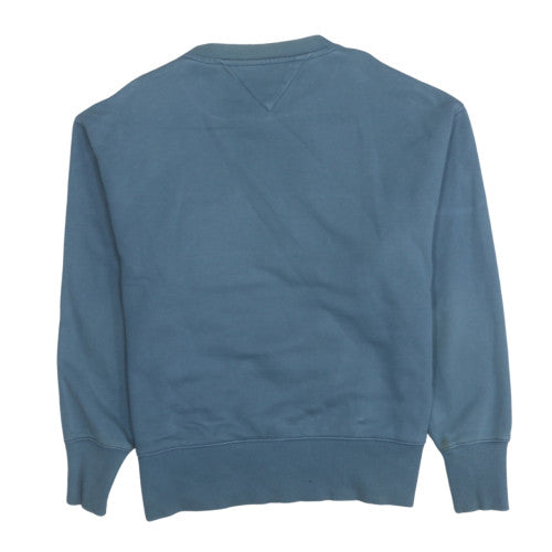 Mens UK Size M Tommy Jeans Blue Pullover Sweatshirt