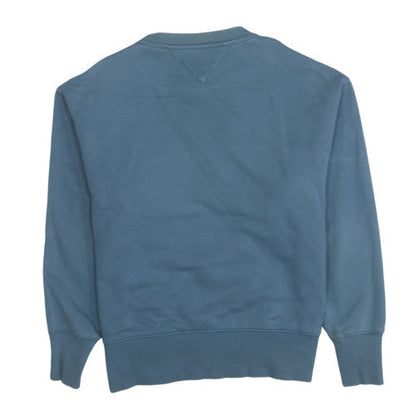 Mens UK Size M Tommy Jeans Blue Pullover Sweatshirt