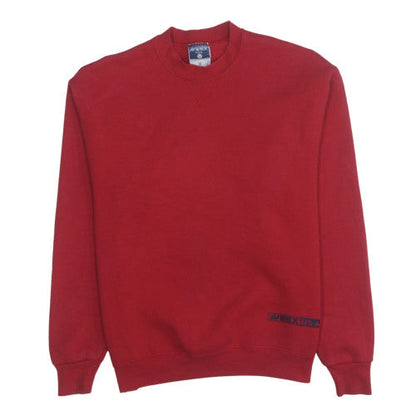 Mens UK Size M AVIREX Red Pullover Sweatshirt
