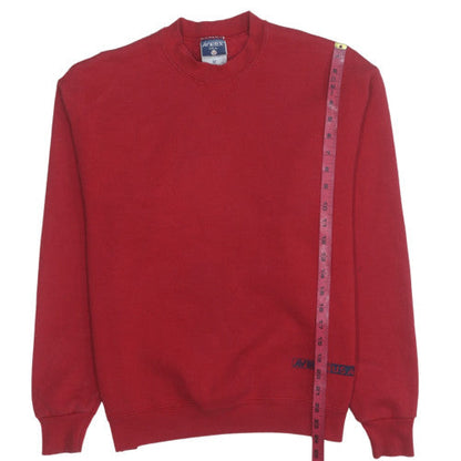 Mens UK Size M AVIREX Red Pullover Sweatshirt