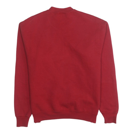 Mens UK Size M AVIREX Red Pullover Sweatshirt