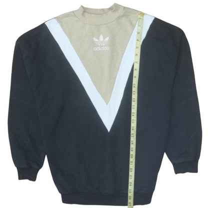 Womens UK Size 16 Adidas Beige Pullover Sweatshirt