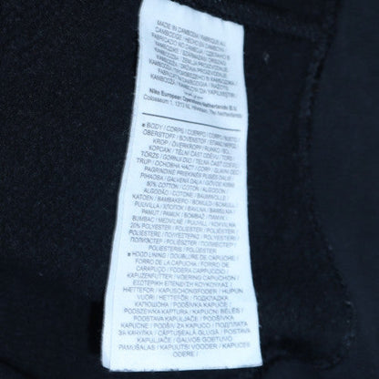 Mens UK Size S Nike Black Pullover Hoodie