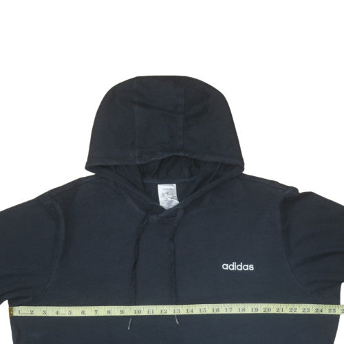 Mens UK Size XL adidas Black Pullover Hoodie