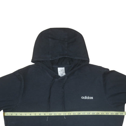 Mens UK Size XL adidas Black Pullover Hoodie