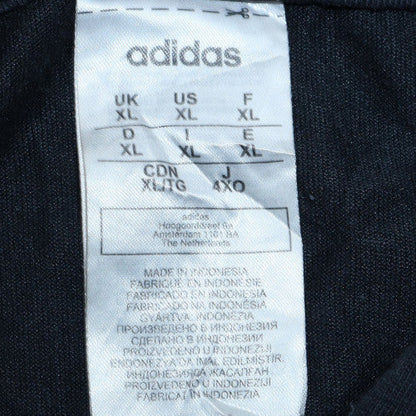 Mens UK Size XL adidas Black Pullover Hoodie