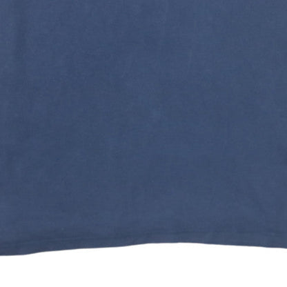 Tommy Jeans Men's Navy Blue Cotton Crew Neck T-Shirt Size L