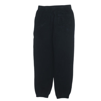 Calvin Klein Men’s Black Sweatpants S Regular Fit Elastic Waist Fleece