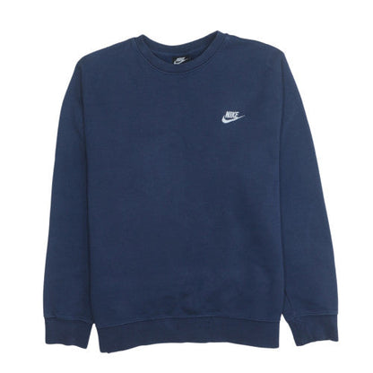 Mens UK Size L Nike Blue Pullover Sweatshirt