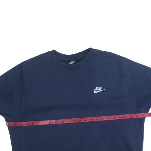 Mens UK Size L Nike Blue Pullover Sweatshirt