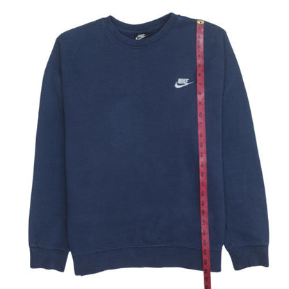 Mens UK Size L Nike Blue Pullover Sweatshirt