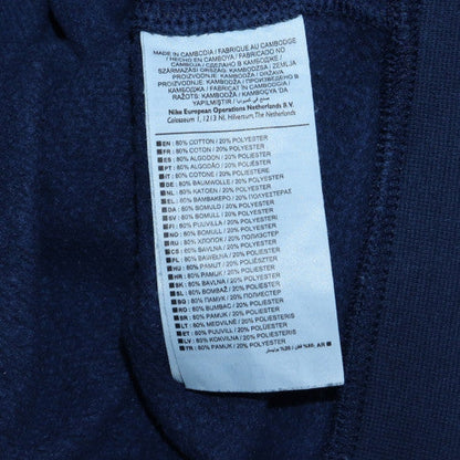 Mens UK Size L Nike Blue Pullover Sweatshirt