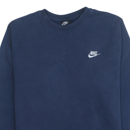 Mens UK Size L Nike Blue Pullover Sweatshirt