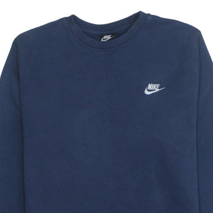 Mens UK Size L Nike Blue Pullover Sweatshirt