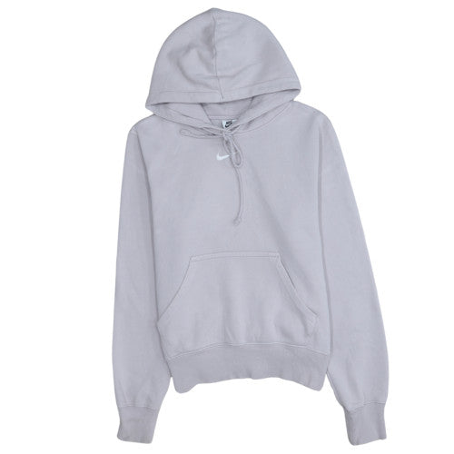 Womens UK Size S Nike Grey Pullover Hoodie