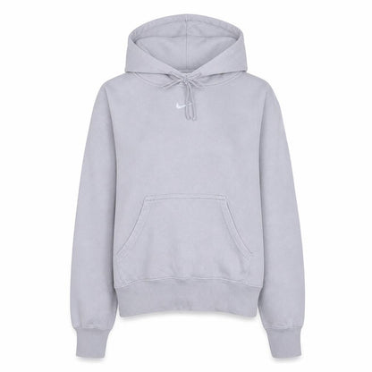 Womens UK Size S Nike Grey Pullover Hoodie