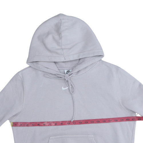 Womens UK Size S Nike Grey Pullover Hoodie