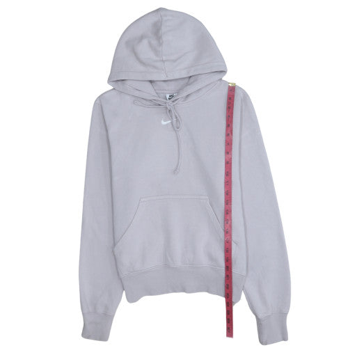 Womens UK Size S Nike Grey Pullover Hoodie