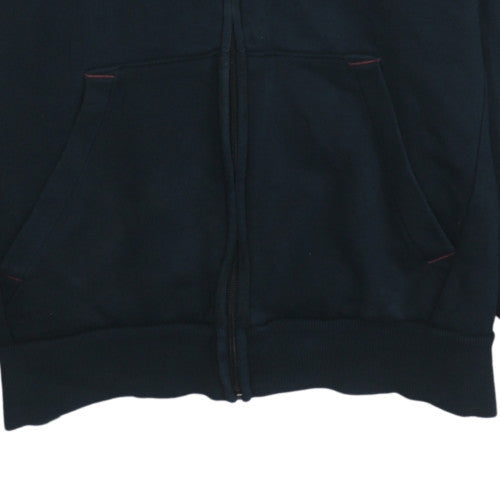 Womens UK Size M Puma Black Full Zip Hoodie