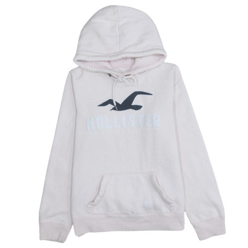 Womens UK Size M Hollister Beige Pullover Hoodie