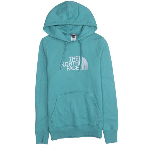 Womens UK Size S The North Face Blue Pullover Hoodie