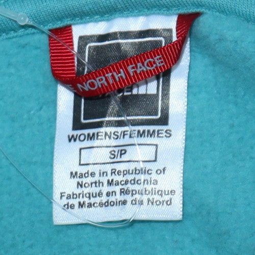 Womens UK Size S The North Face Blue Pullover Hoodie