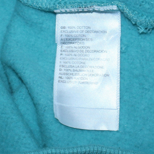 Womens UK Size S The North Face Blue Pullover Hoodie