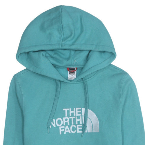 Womens UK Size S The North Face Blue Pullover Hoodie