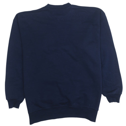 Mens UK Size L Tommy Hilfiger Blue Pullover Sweatshirt